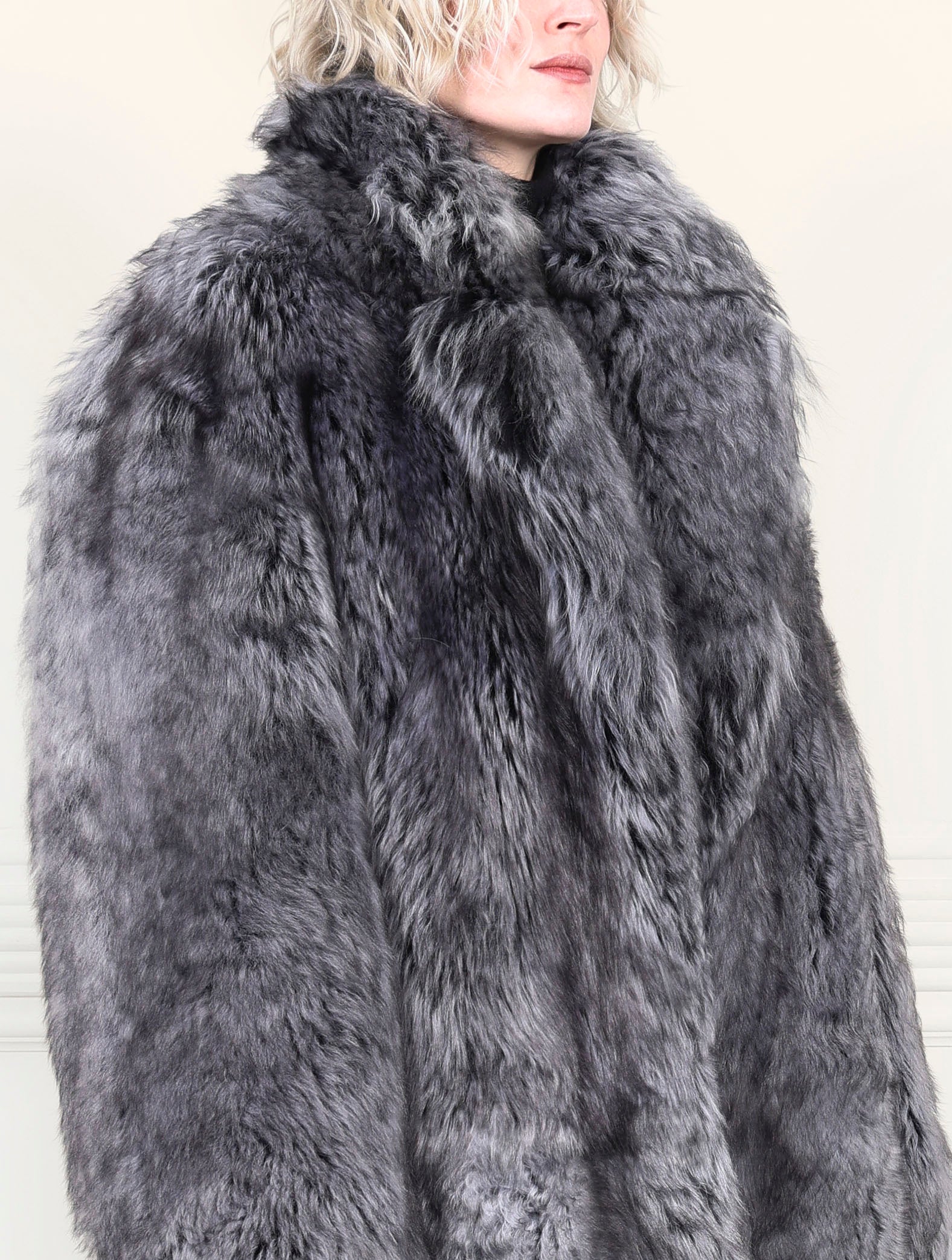 The Oversized Shearling Coat