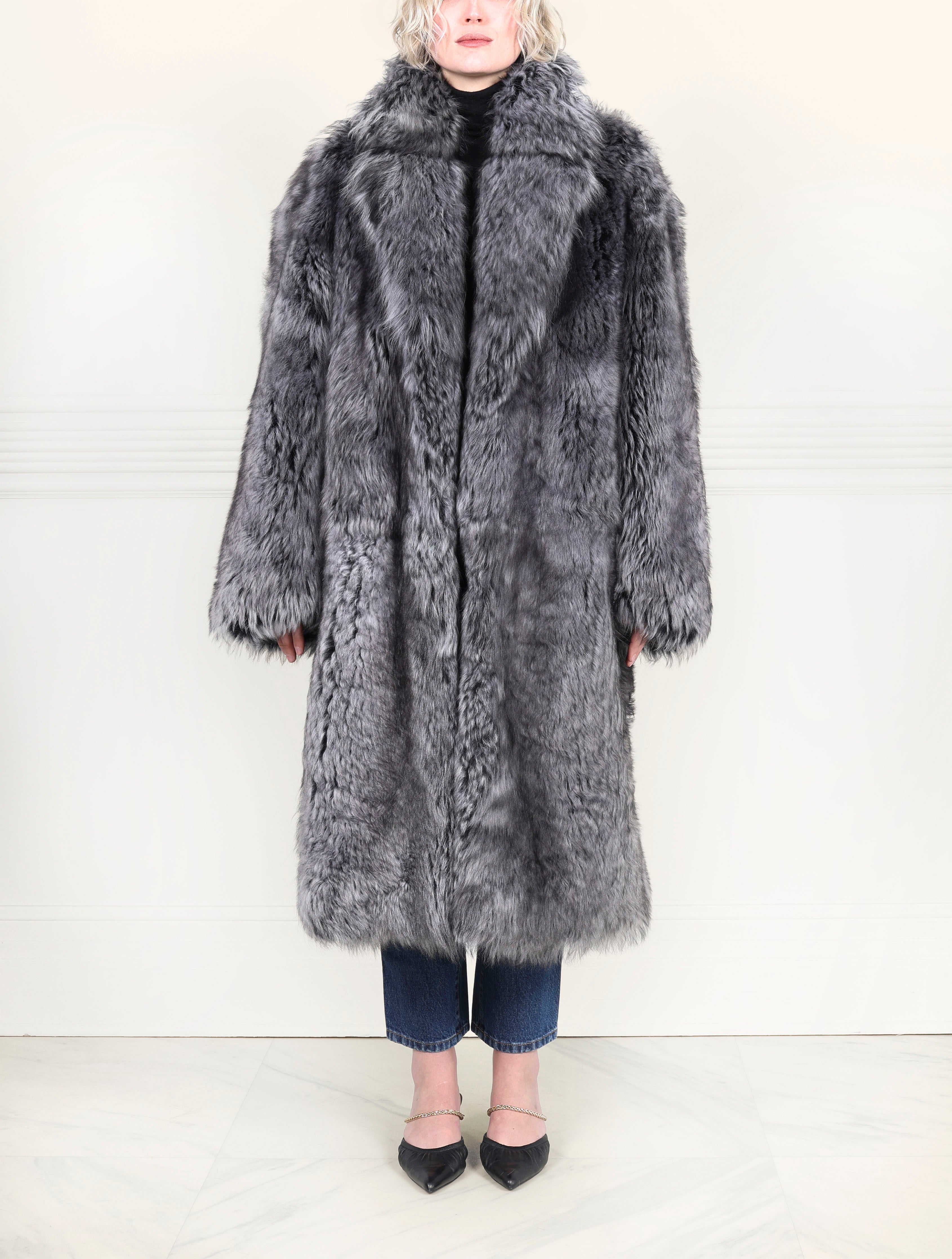 The Oversized Shearling Coat