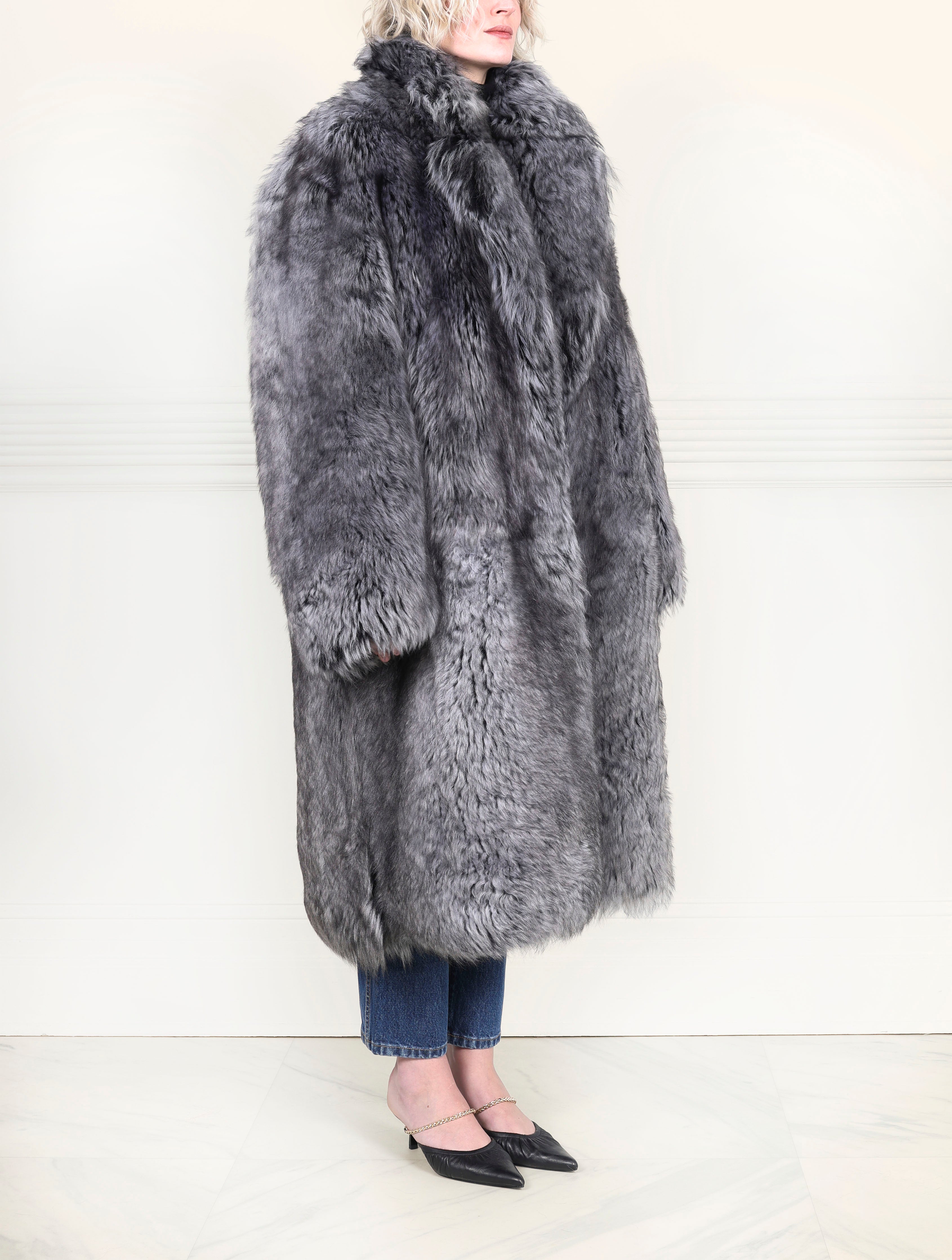The Oversized Shearling Coat