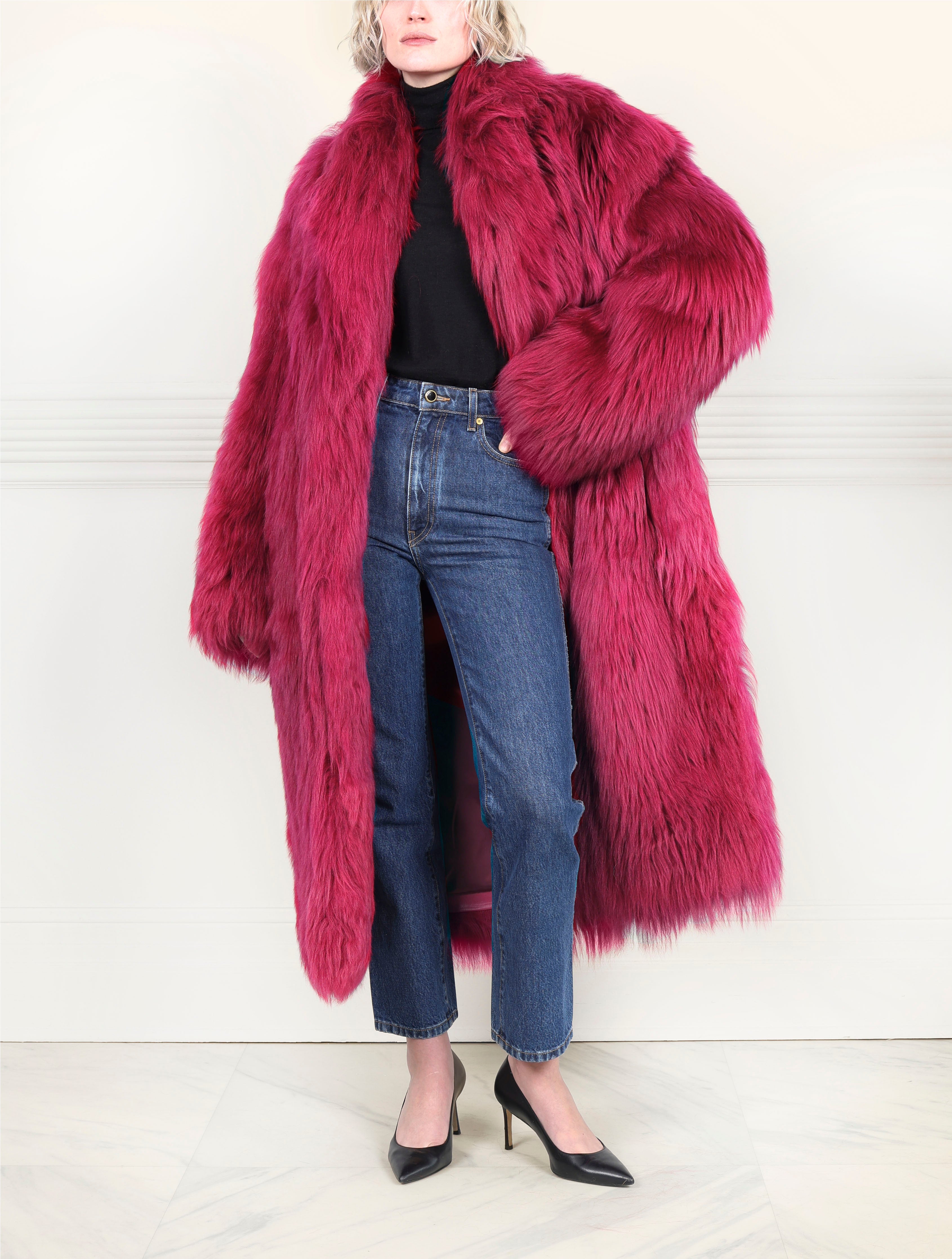The Oversized Shearling Coat