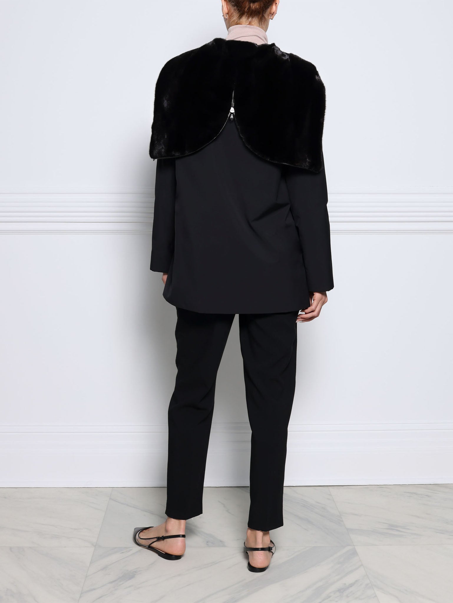 The Stadium Mink Fur Storm Coat