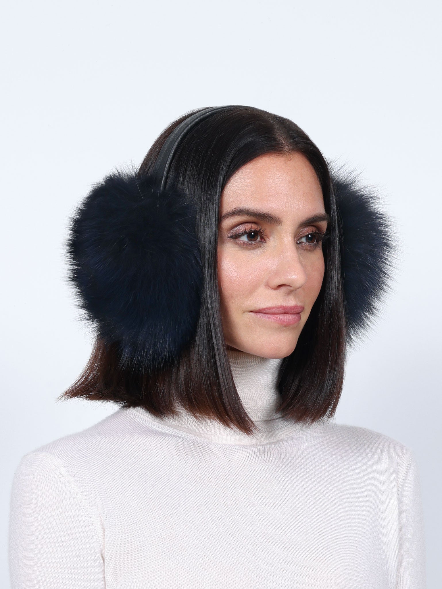 Dyed Fur Earmuffs in Assorted Colors
