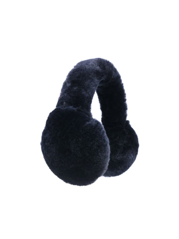 Plush Shearling Wrapped Earmuffs