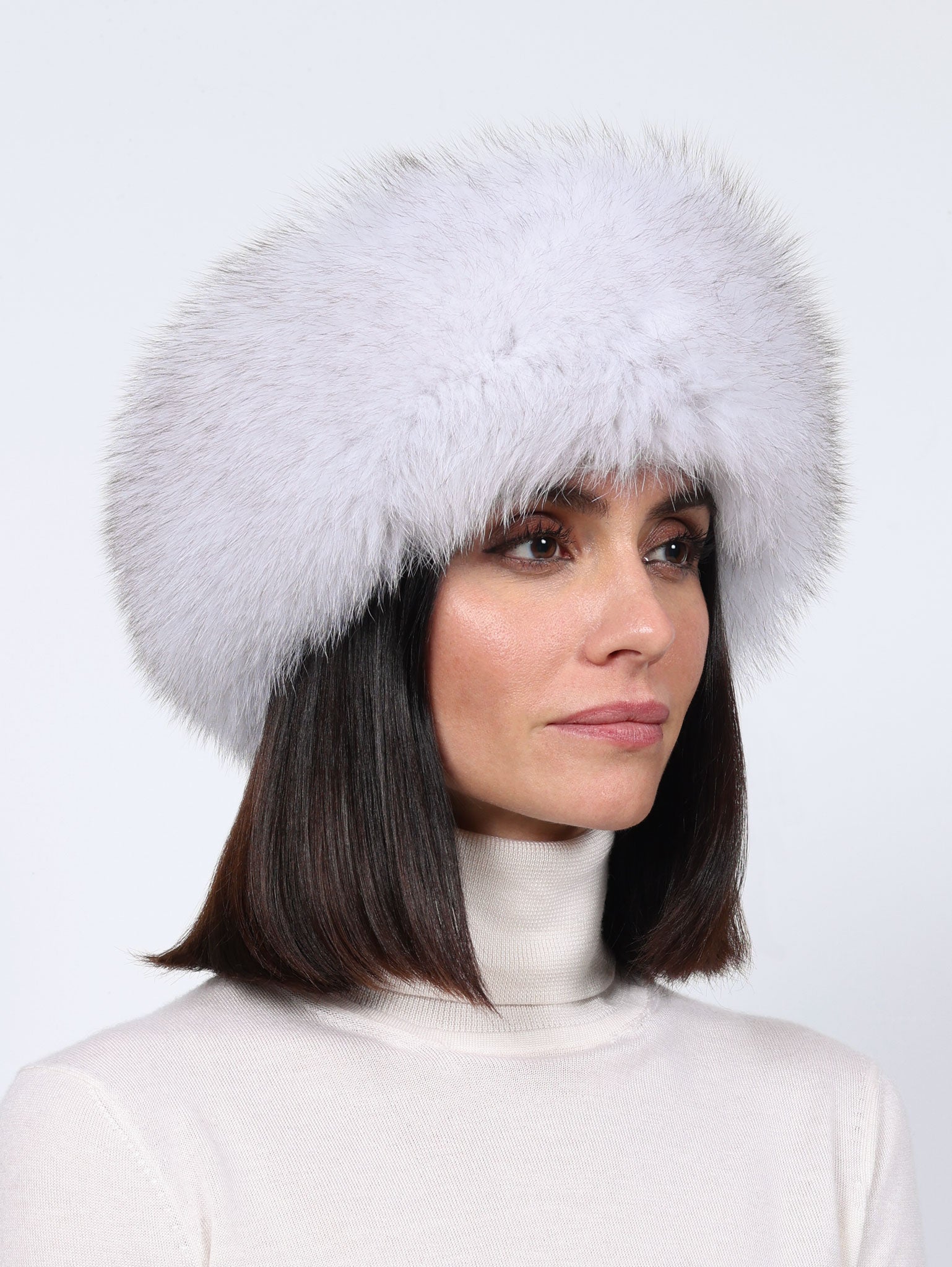 Smooth Fur Headband Convertible to a Scarf