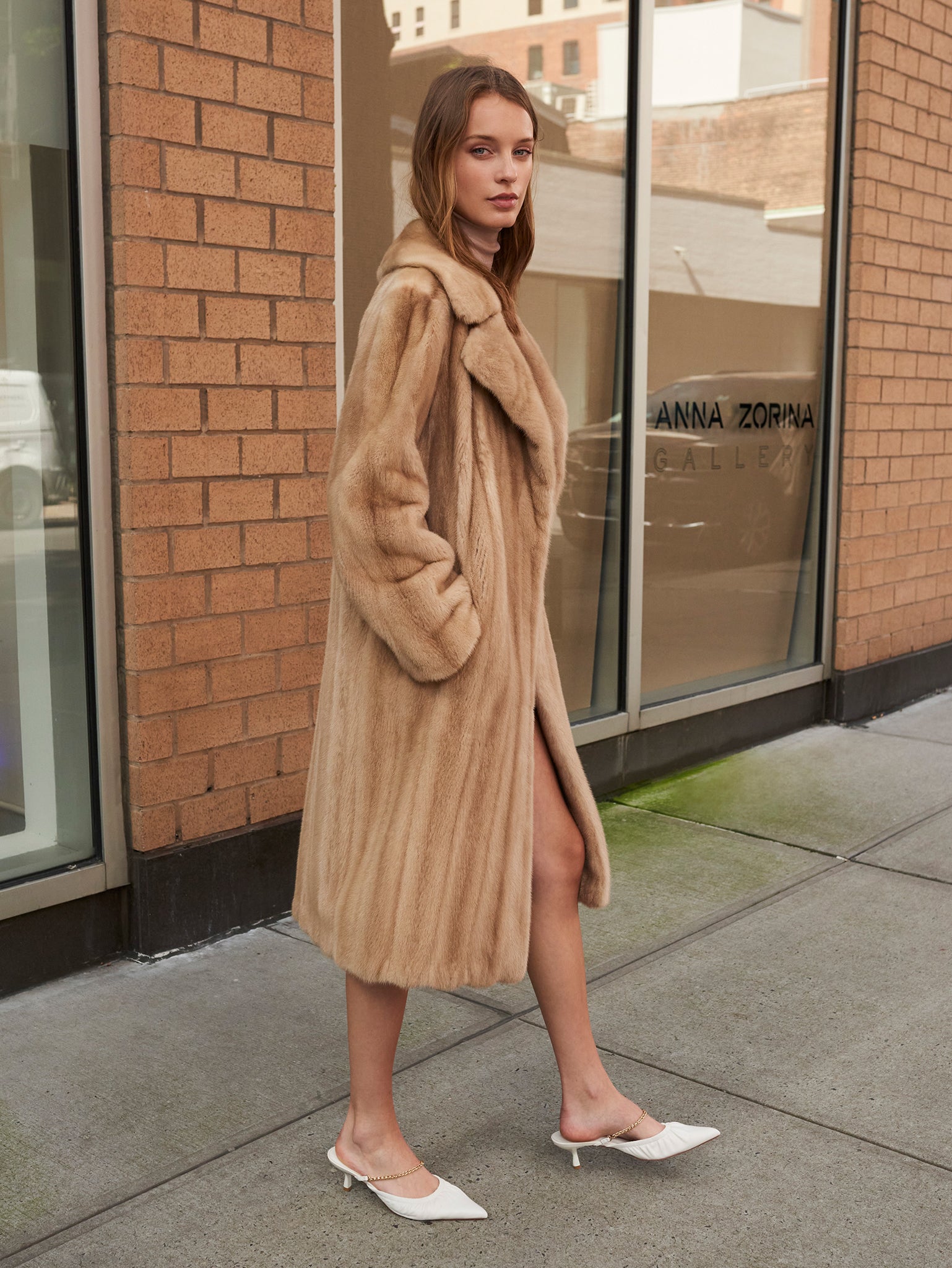 The Shane Mink Fur Coat