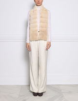 Long Cross Cut Mink Scarf