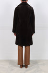 The April Sheared Mink Fur Reversible Storm Coat