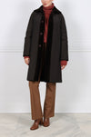 The April Sheared Mink Fur Reversible Storm Coat