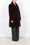 The Naomi Flounce Mink Coat