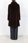 The Naomi Flounce Mink Coat