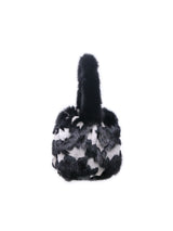 The Meow Mini Two Tone Intarsia Mink Bag