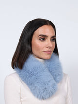 Smooth Fur Headband Convertible to a Scarf