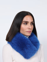 Smooth Fur Headband Convertible to a Scarf