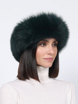 Smooth Fur Headband Convertible to a Scarf