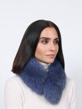 Smooth Fur Headband Convertible to a Scarf