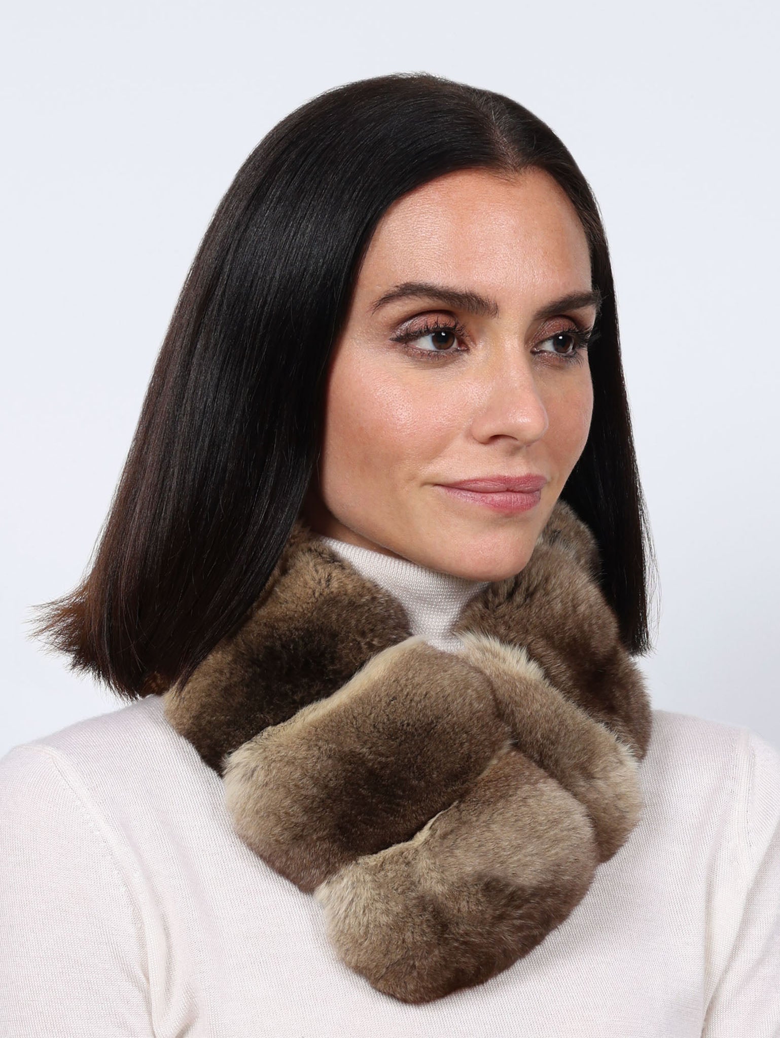 Chinchilla Headband Convertible to a Scarf