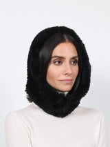 Knitted Shearling Snood