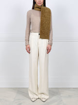 Curly Shearling Scarf