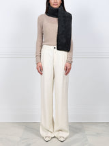 Curly Shearling Scarf