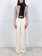 The Butterfly Merino Shearling Scarf