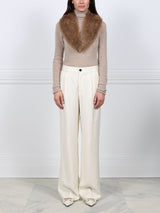 Shearling Fur Collar
