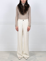 Shearling Fur Collar