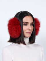 Dyed Fur Earmuffs in Assorted Colors