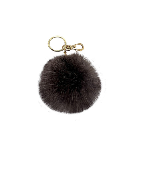 The Furkissed Sable Pom Keychain