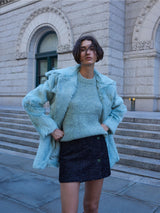 SHEARLING SAFARI JACKET