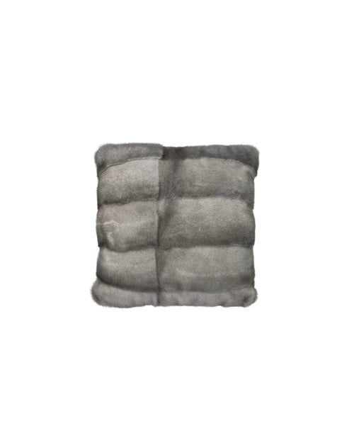 Striped Mink Double Fur Mink pillow