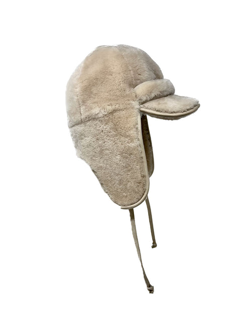 Shearling Baseball Trapper Hat