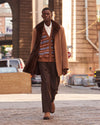 Men's Mink Lined Cashmere Coat