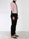 The Pravita Silky Lamb Jacket with Black Trim