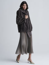 The Virginia Mink Fur Jacket