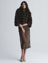 The Katherine Sable Fur Jacket