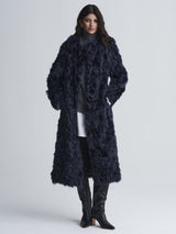 The Avery Upcycled Shearling Coat