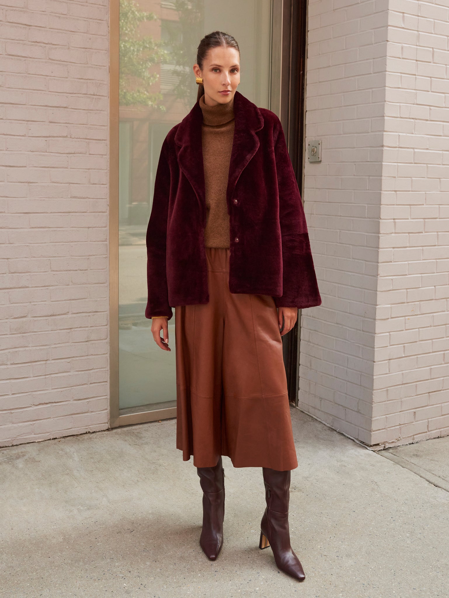 The Peak Shearling Jacket