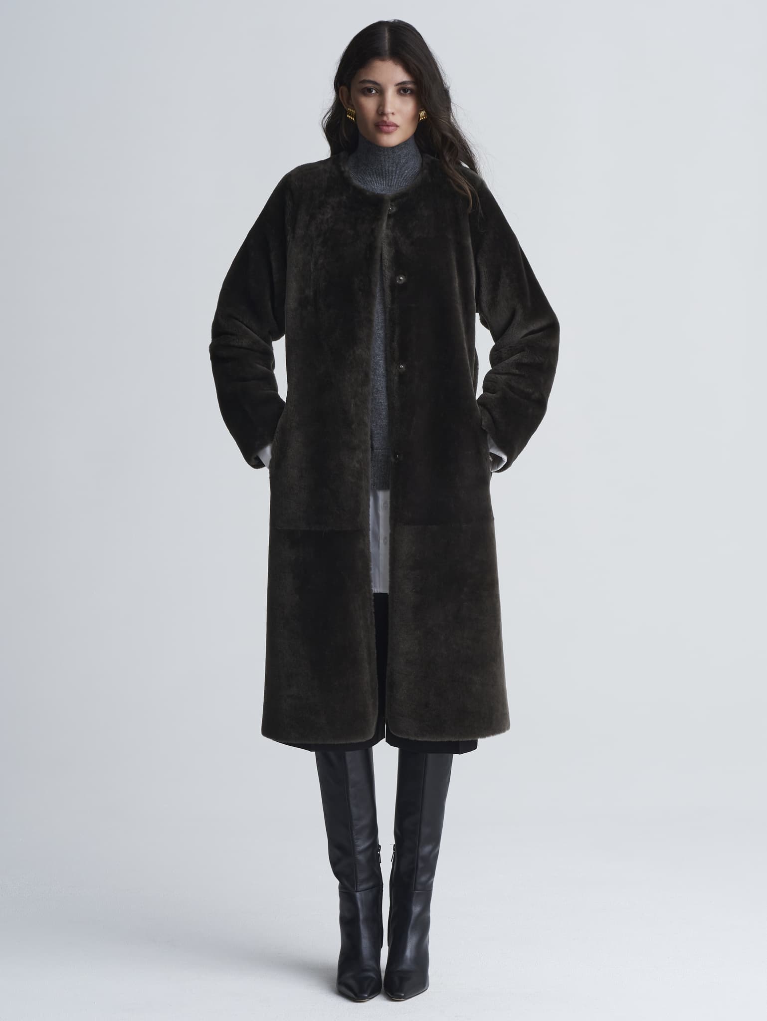 The Marilyn Shearling Coat