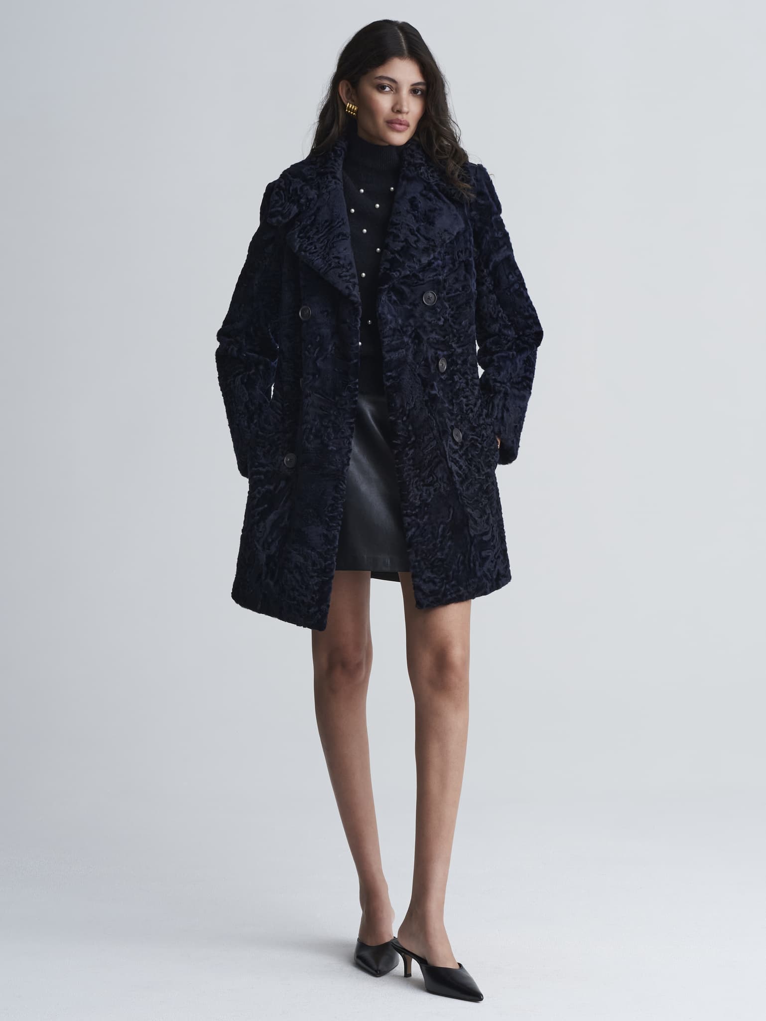 The Riva Swakara Lamb Coat