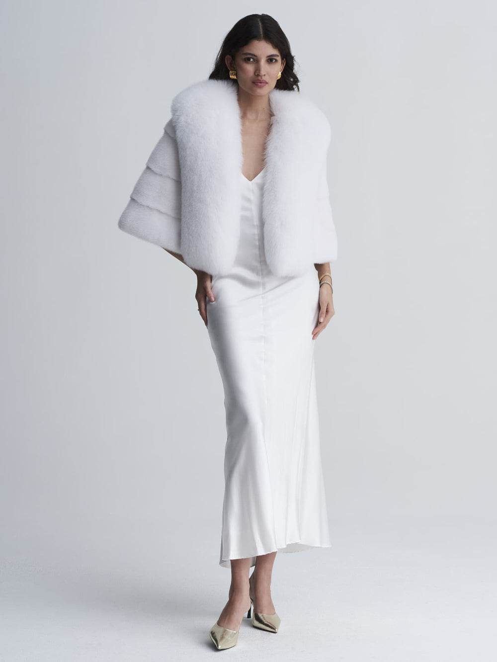 The Celeste Mink Fur Stole