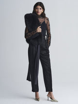 The Bow Fox Fur Stole