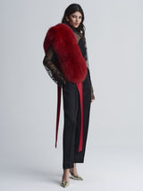 The Bow Fox Fur Stole