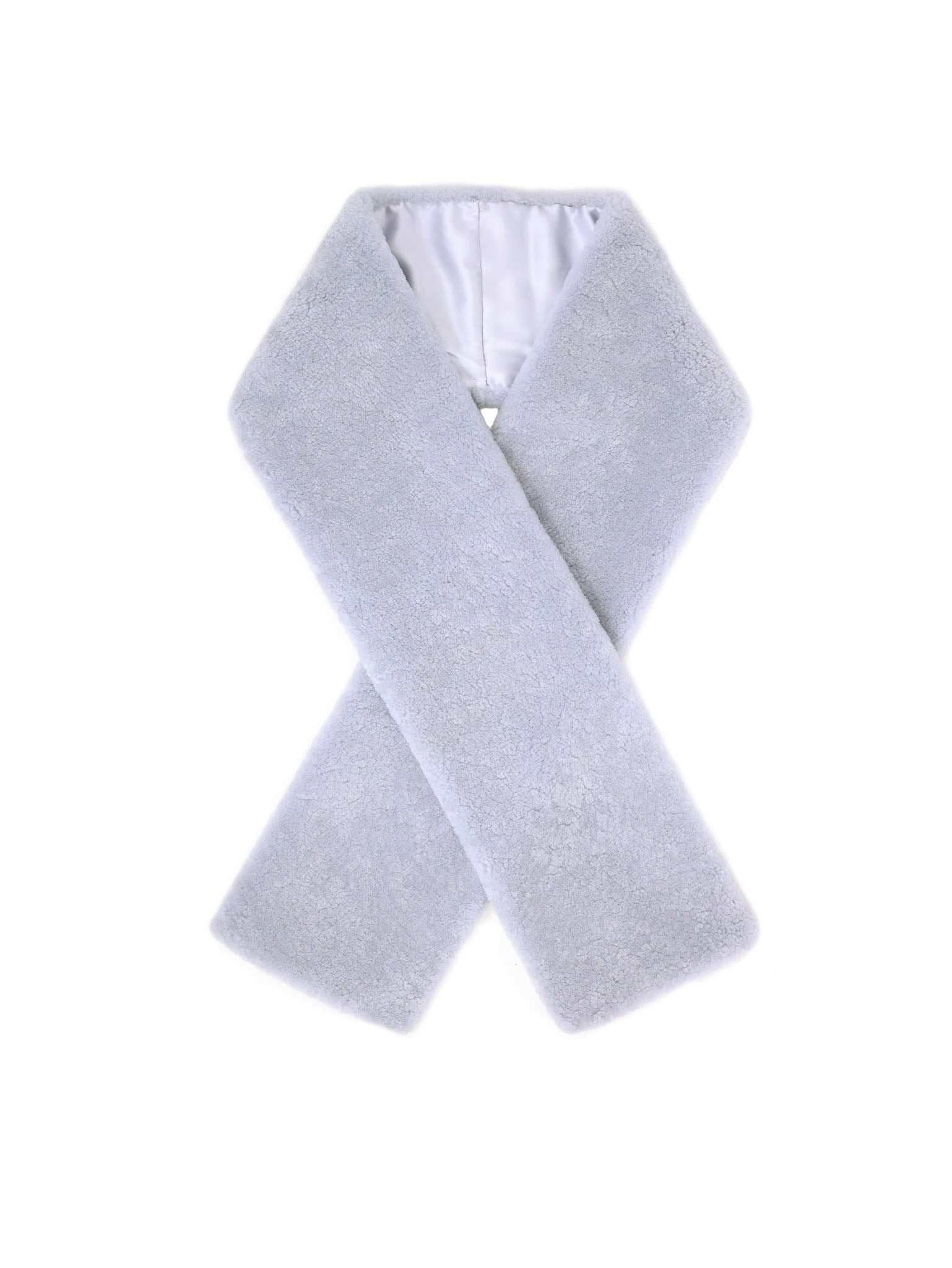 Curly Shearling Scarf