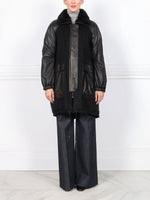 The City Felt Shearling Lined Coat