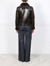 The Trucker Patent Shearling Jacket