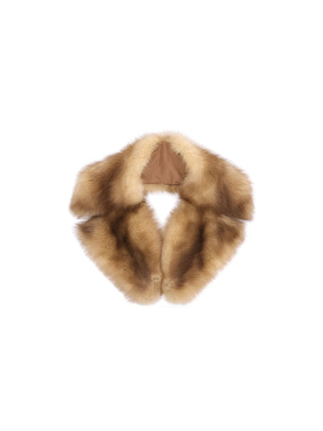 Dyed Stone Marten Collar