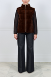 The Convert Mink Fur Puffer Jacket