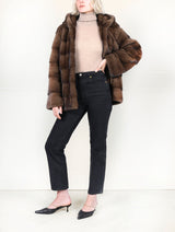 The Louanne Mink Jacket