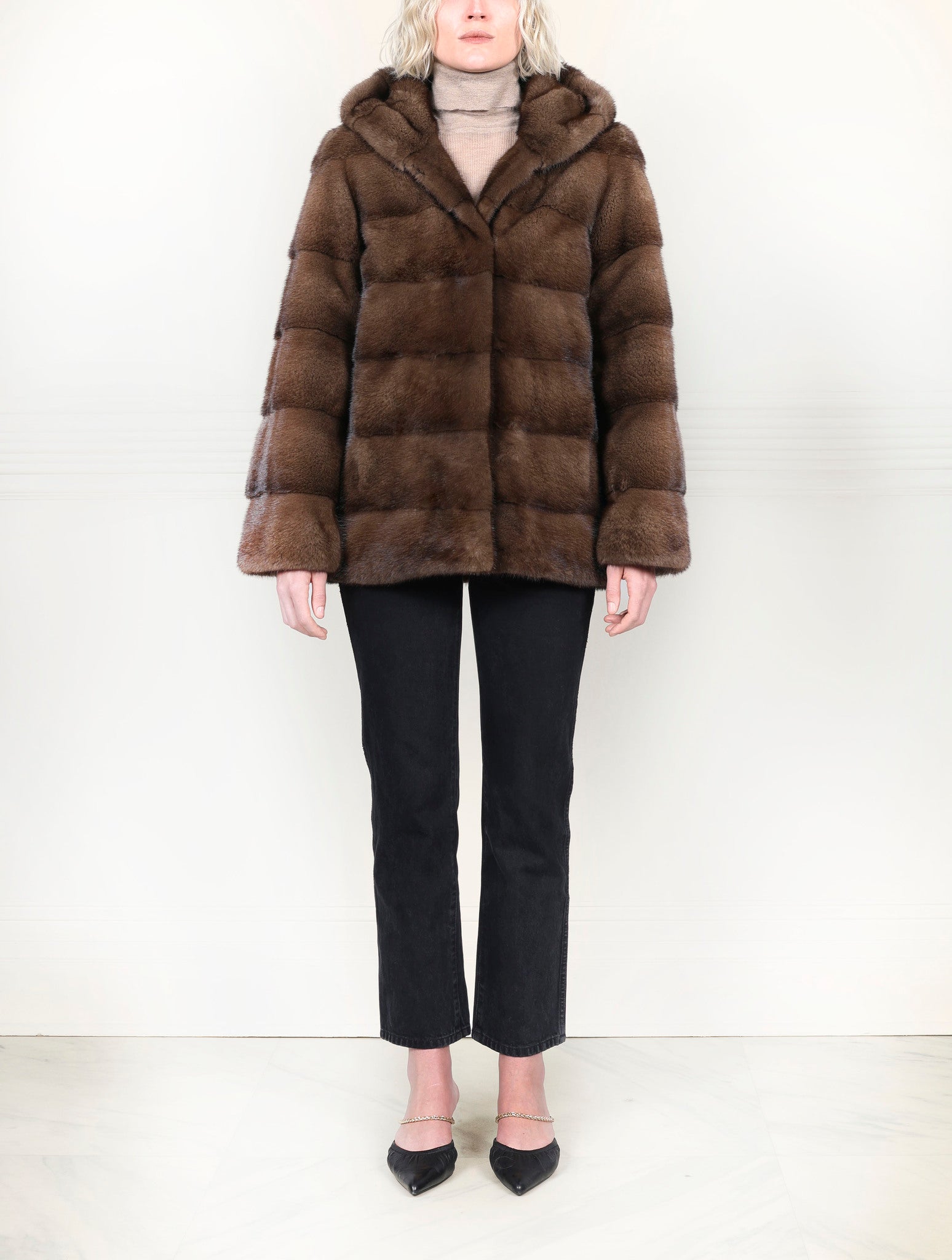 The Louanne Mink Jacket