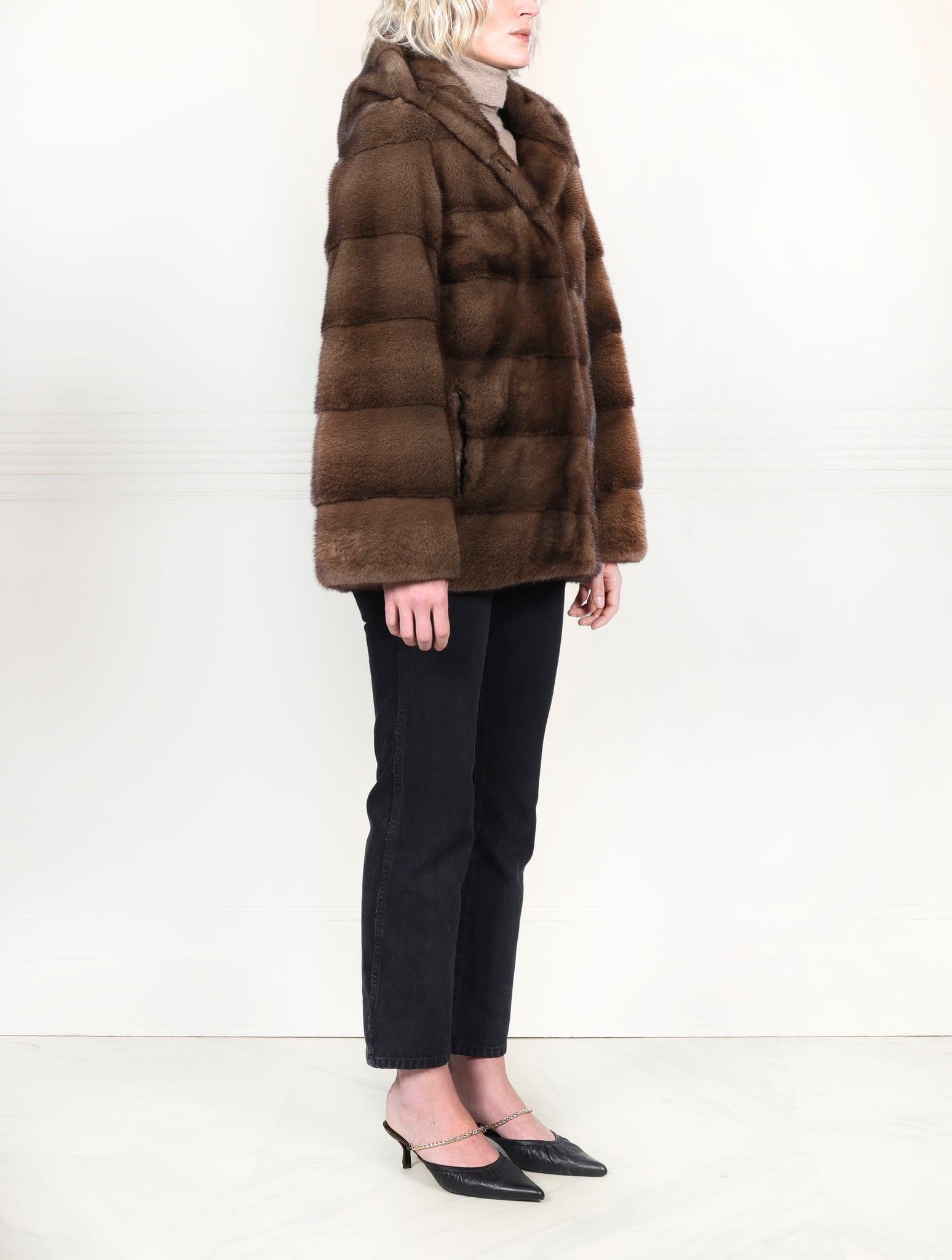 The Louanne Mink Jacket
